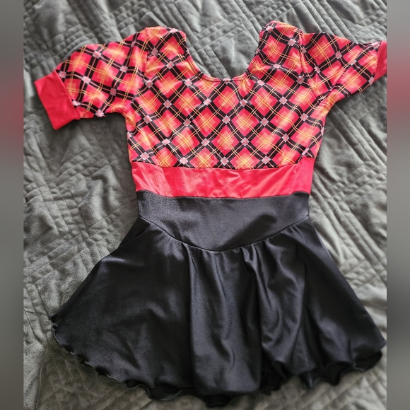 Figure skateing dress girls sz Med - Picture 2 of 2